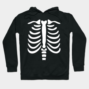 Skeleton ribs Hoodie